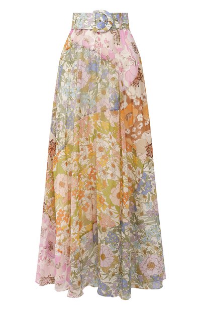 Юбка из смеси хлопка и шелка ZIMMERMANN, арт. 7519SSUP, фото 1
