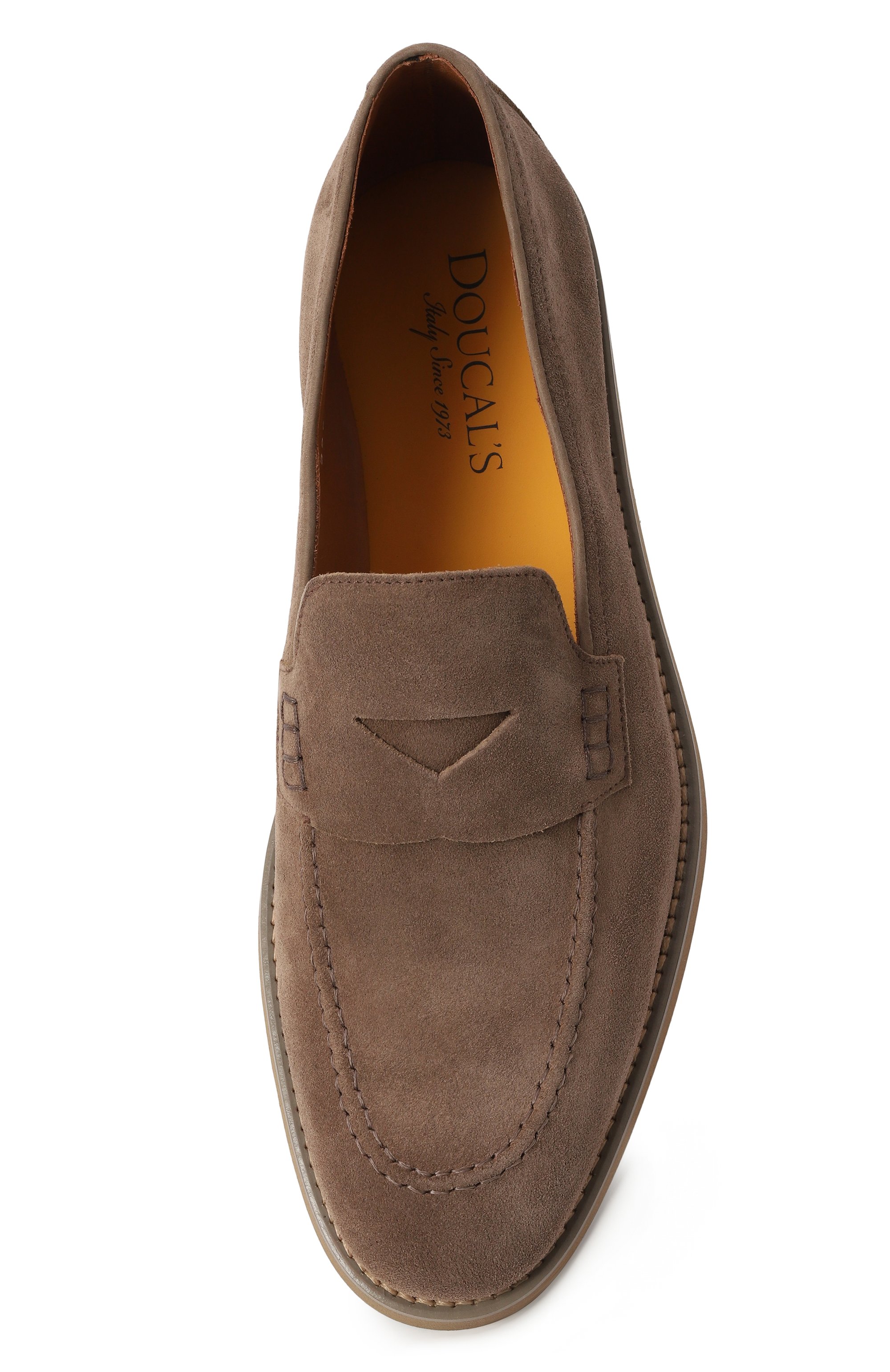 Замшевые пенни-лоферы DOUCAL'S, арт. DU3294SAL0UF009Z, фото 6