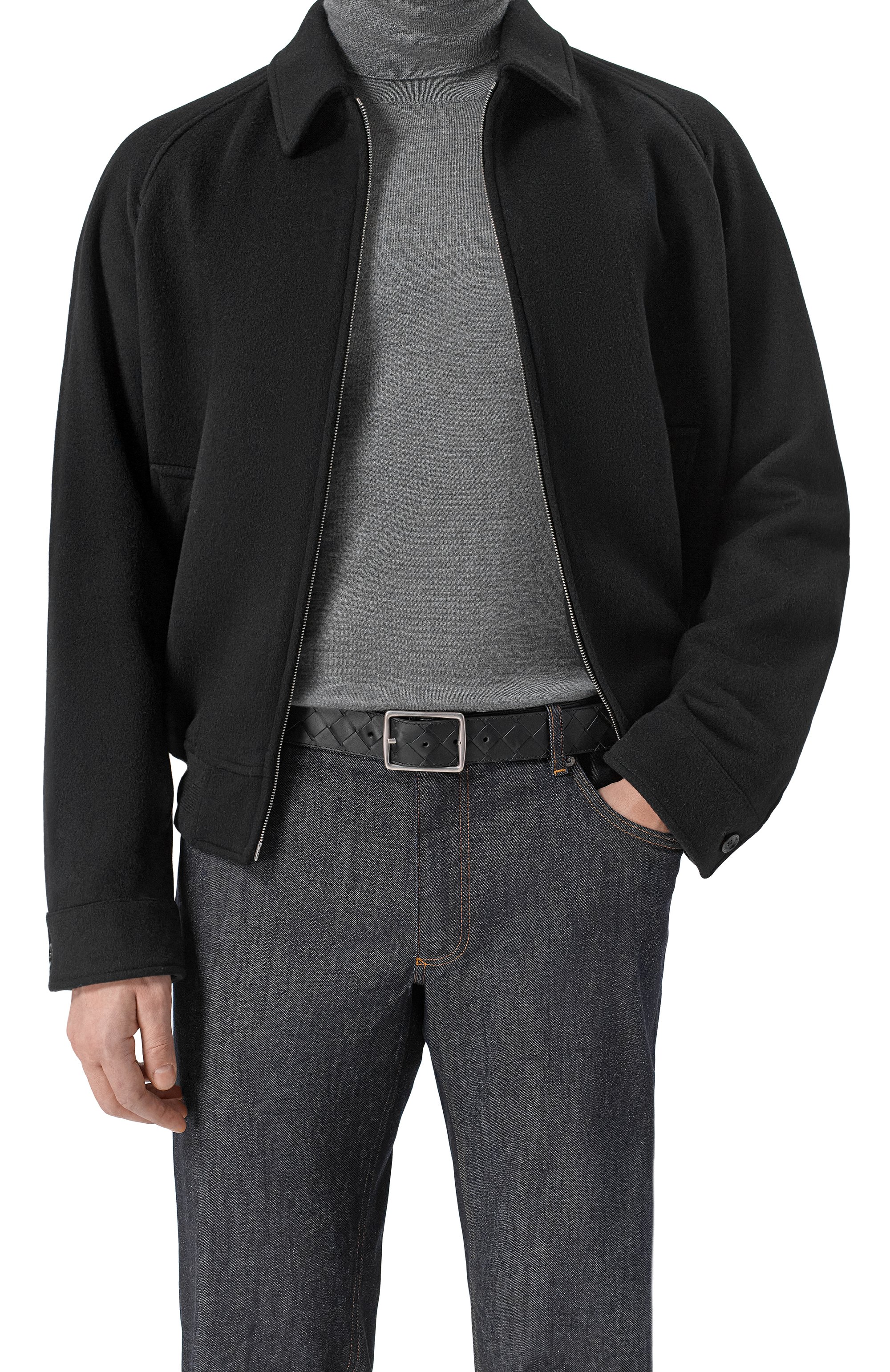 Кожаный ремень BOTTEGA VENETA, арт. 855888/VCPQ1, фото 2