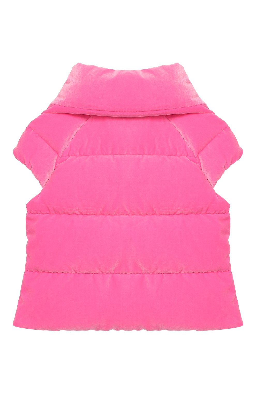 Пуховый жилет IL GUFO розового цвета по цене 31600 руб., арт. A18GT026V0013/2A-4A, фото 2 Пуховый жилет IL GUFO, арт. A18GT026V0013/2A-4A, фото 2