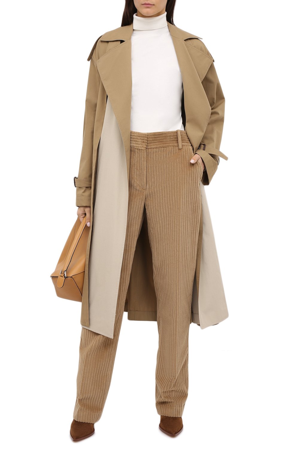 Вельветовые брюки VICTORIA BECKHAM, арт. 1320WTR001467E, фото 2