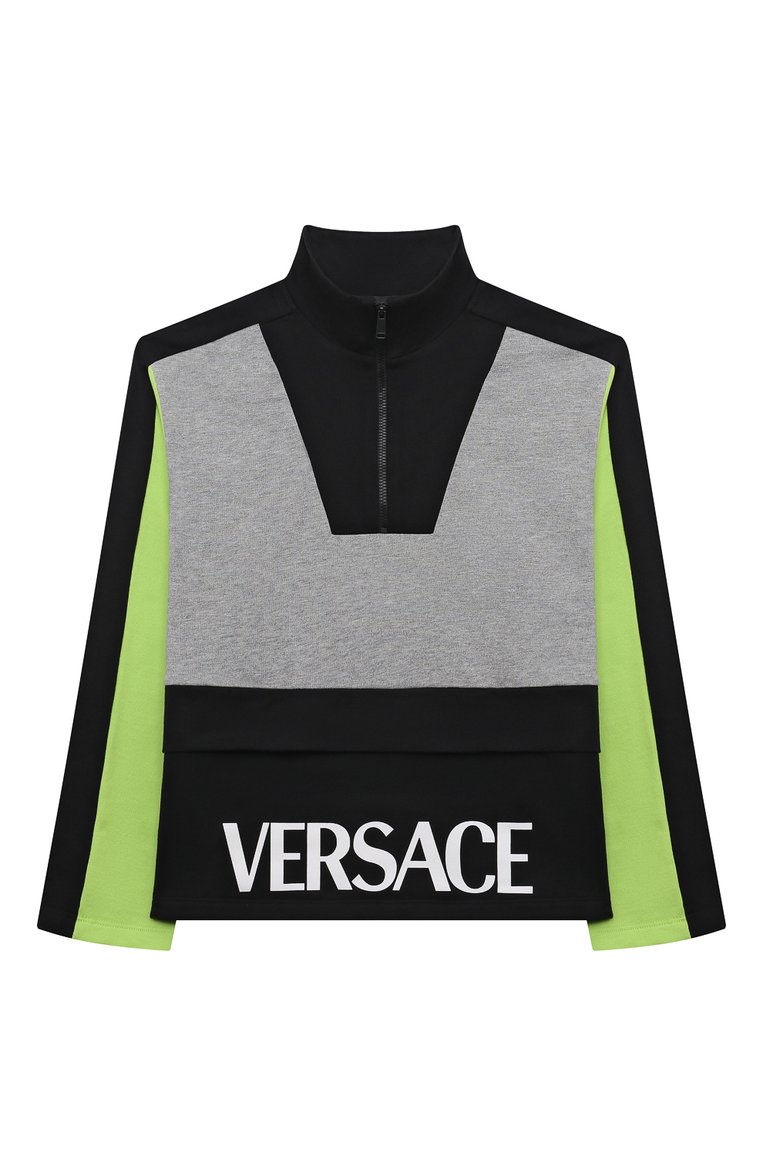 Хлопковый свитшот VERSACE, арт. 1009984/1A07220/8A-14A, фото 1