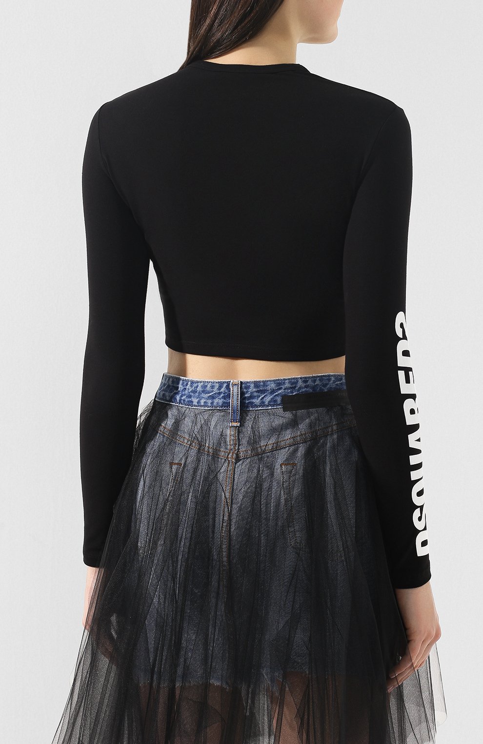 Хлопковый пуловер DSQUARED2, арт. D8M002360, фото 4