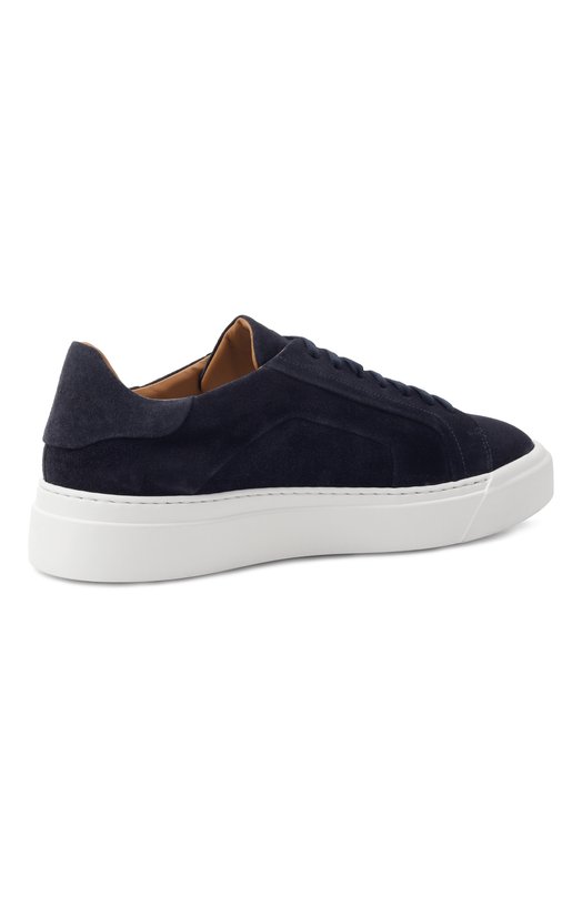 Замшевые кеды Kiton USSA268N0127902 Синий  USSA268N0127902 Фото 5