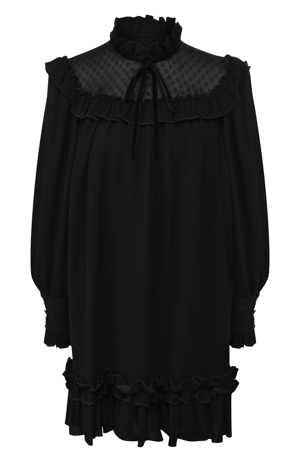 Платье из вискозы MARC JACOBS (THE) черного цвета по цене 61600 руб., арт. M4008432, фото 1 Платье из вискозы MARC JACOBS (THE), арт. M4008432, фото 1