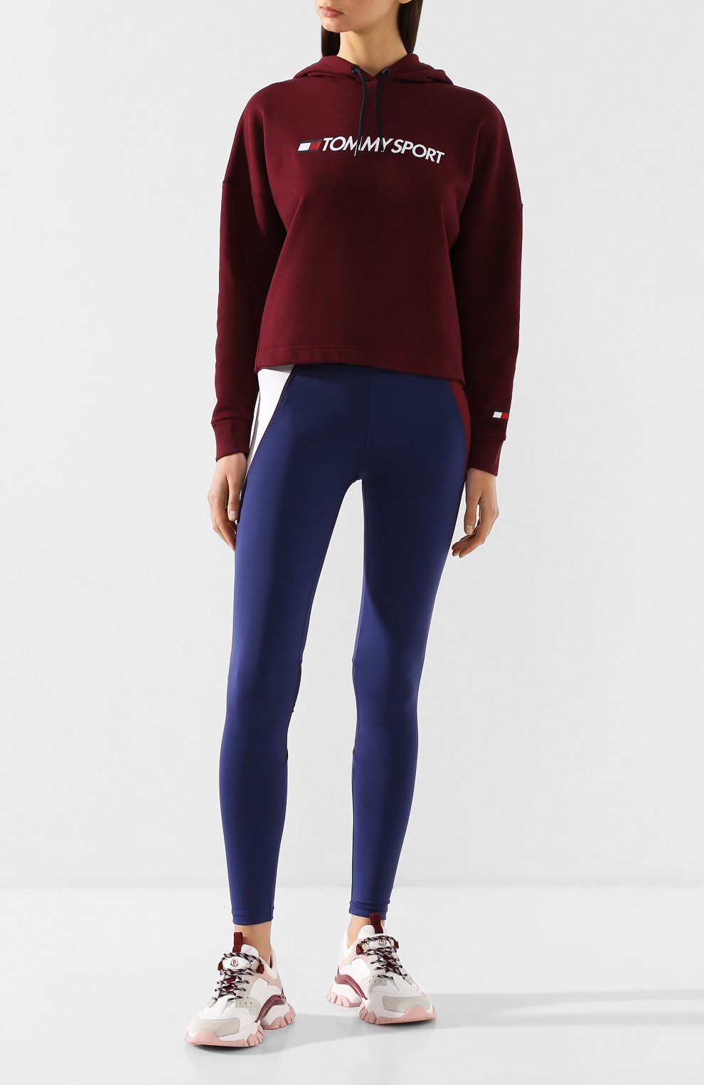 Хлопковое худи TOMMY HILFIGER, арт. S10S100455, фото 2