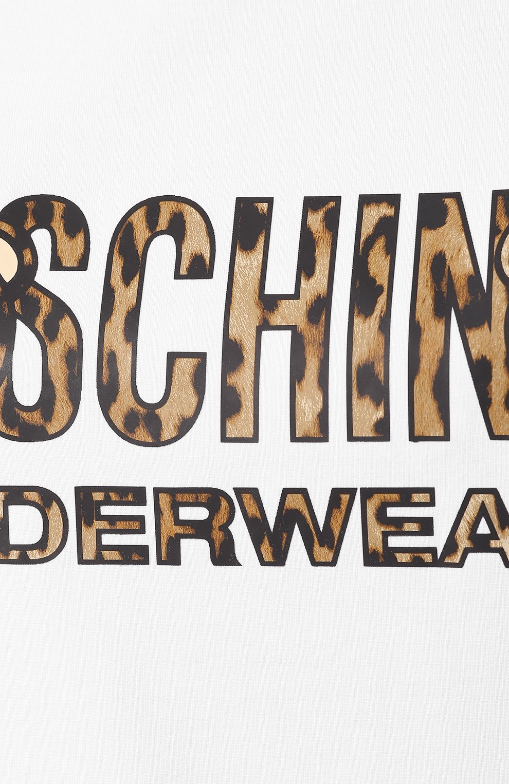 Хлопковая футболка MOSCHINO, арт. A1913/9003, фото 5