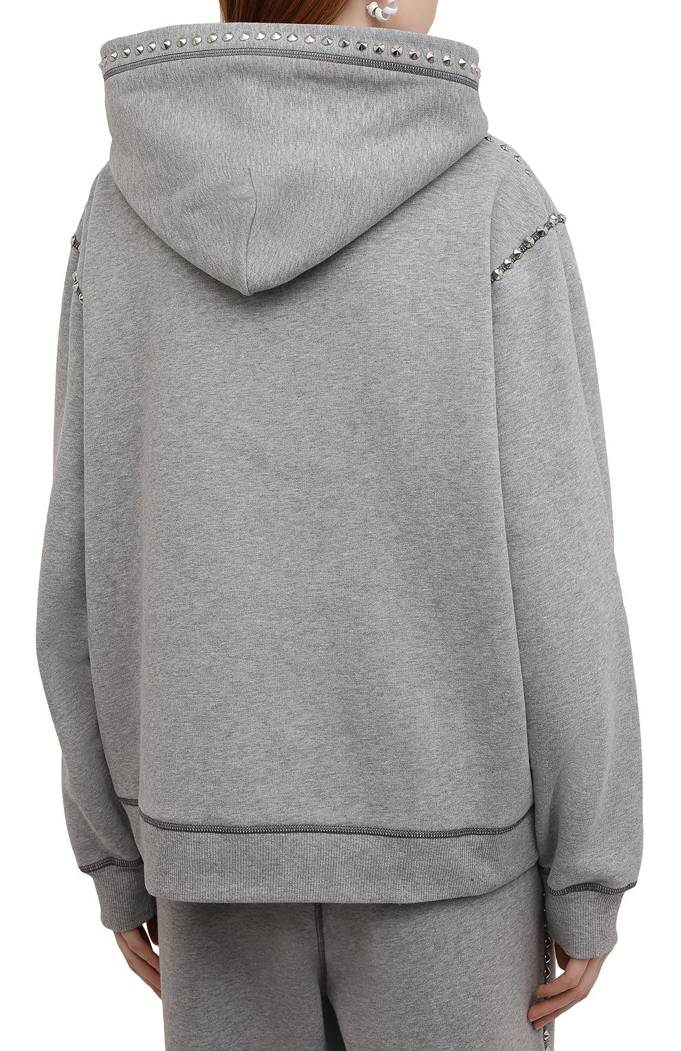 Хлопковая толстовка MIU MIU, арт. MJL805-1Z9J-F0031, фото 4