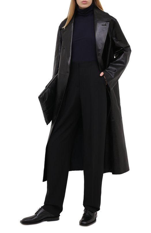 Шерстяные брюки Giorgio Armani 0WHPP0DG/T01QW Чёрный  0WHPP0DG/T01QW Фото 2