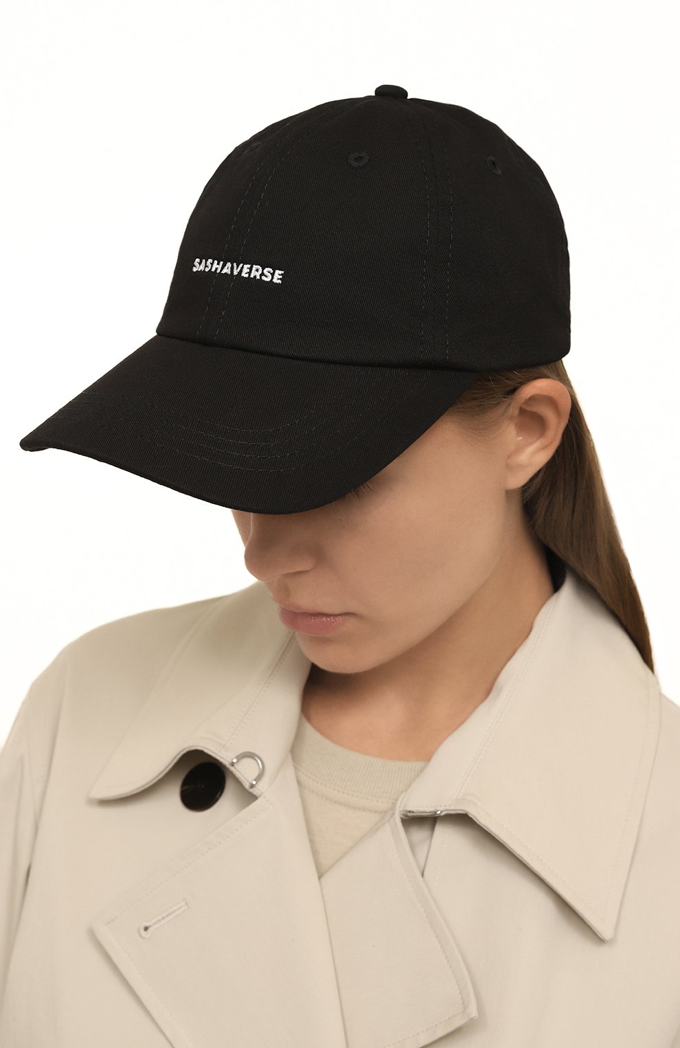 Хлопковая бейсболка SASHAVERSE, арт. CAP1/DRILL/400  SS23, фото 2