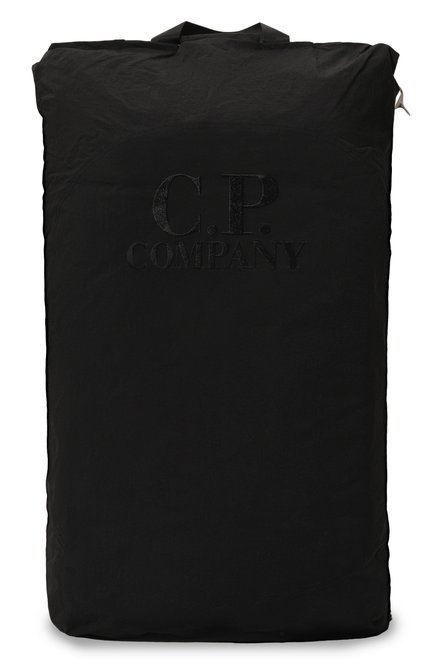 Мужская рюкзак plain paper touch C.P. COMPANY черного цвета, арт. 17CMAC209A110188G | Фото 1 (Материал сплава: Проставлено; Материал: Текстиль; Размер: large; Драгоценные камни: Проставлено)