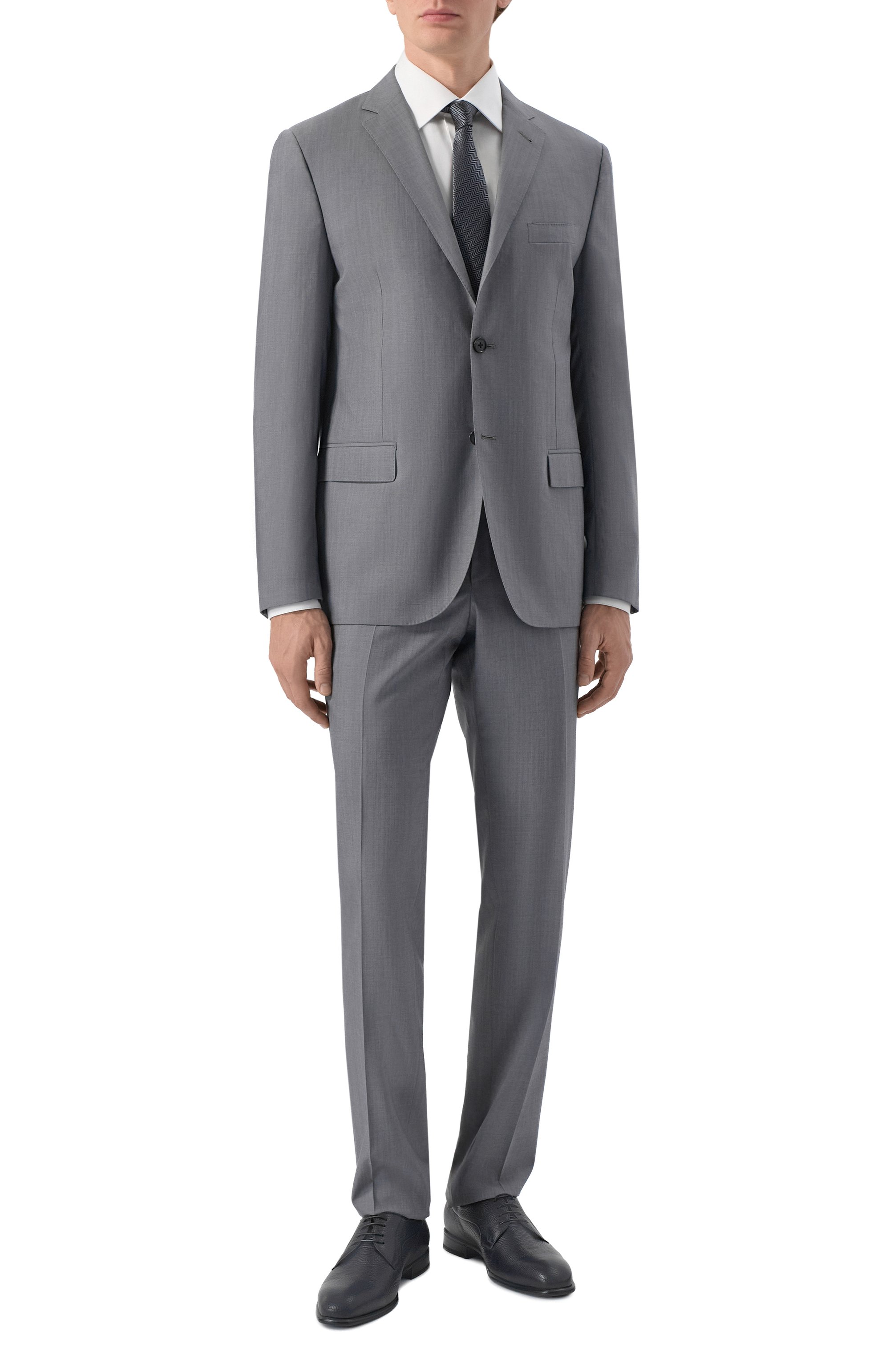 Кожаные дерби BARRETT темно-синего цвета по цене 77400 руб., арт. 242U075.9/CERV0 ASP0RT, фото 2 Кожаные дерби BARRETT, арт. 242U075.9/CERV0 ASP0RT, фото 2