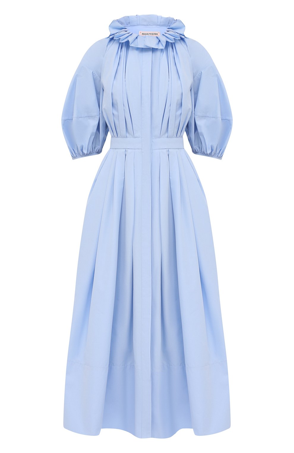 Хлопковое платье ALEXANDER MCQUEEN, арт. 663853/QAAAY, фото 1