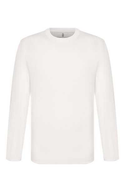 Мужская хлопковый лонгслив BRUNELLO CUCINELLI, арт. M0B137407
