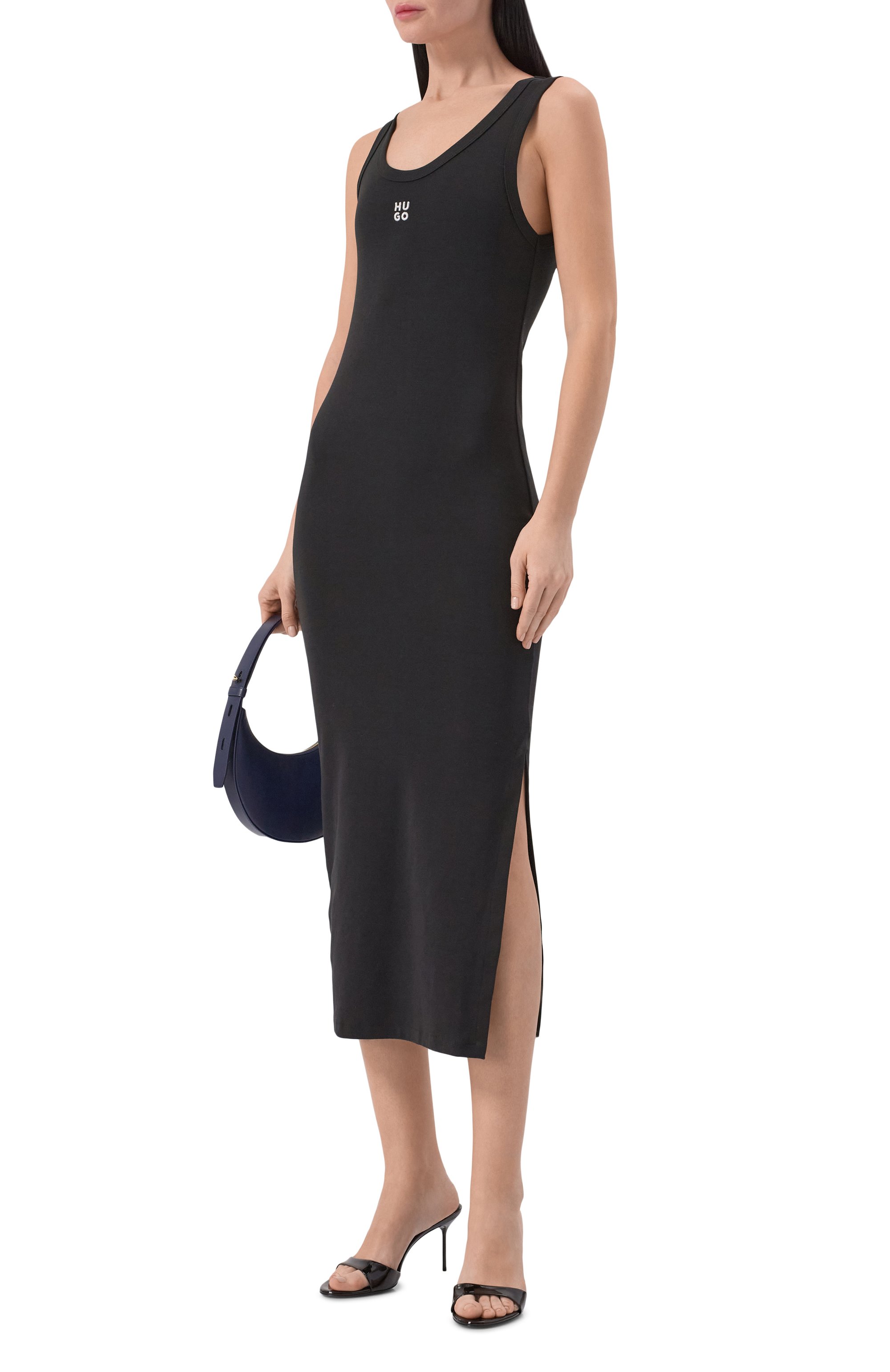 Хлопковое платье HUGO, арт. 50514521, фото 2