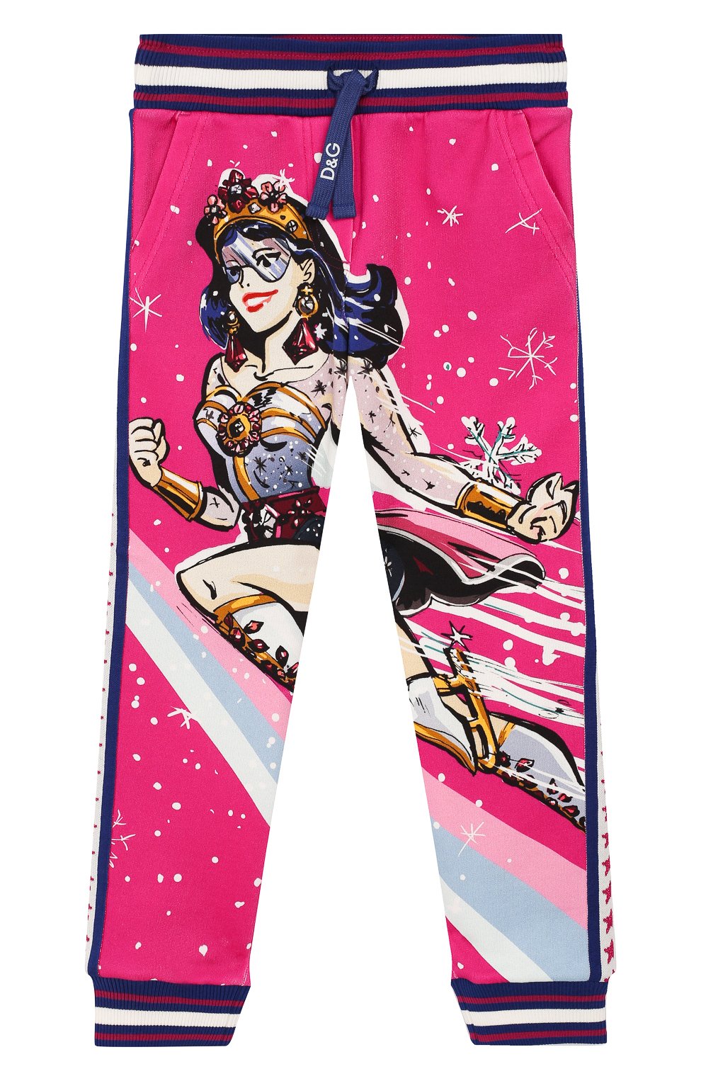 Хлопковые джоггеры DOLCE & GABBANA, арт. L5JP4A/G7TSX/2-6, фото 1