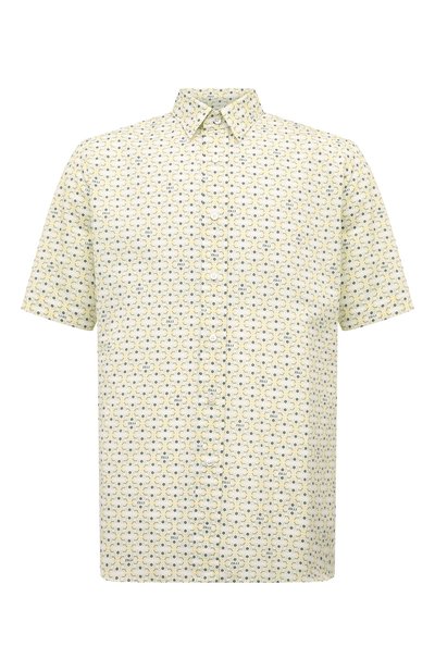 Мужская хлопковая рубашка ZILLI, арт. LINAM5M010003250Q