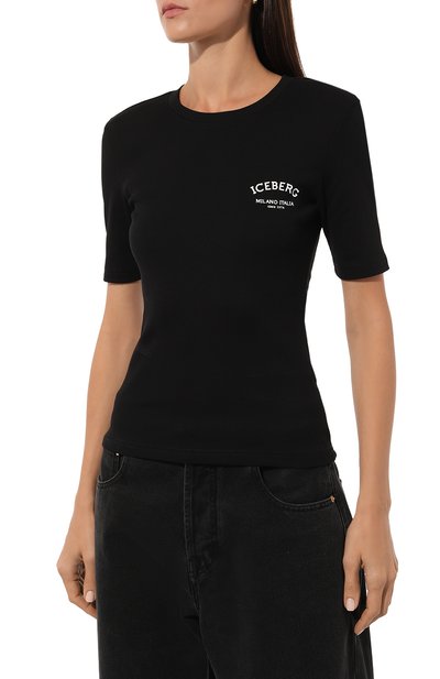 Хлопковая футболка ICEBERG, арт. F071/6302, фото 3