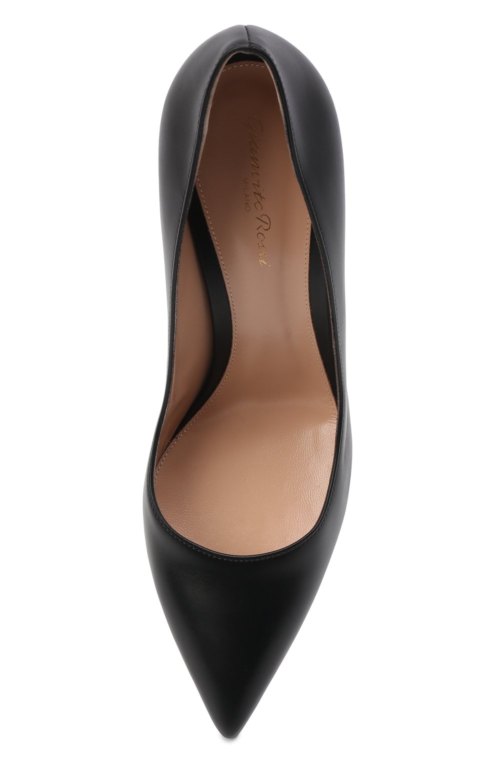 Кожаные туфли gianvito 85 GIANVITO ROSSI черного цвета по цене 89950 руб., арт. G24580.85RIC.VITNER0, фото 6 Кожаные туфли gianvito 85 GIANVITO ROSSI, арт. G24580.85RIC.VITNER0, фото 6