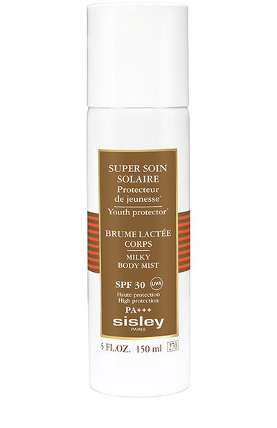 Женский дымка для тела super soin solaire brume lactee pour le corps spf 30  (150ml) SISLEY, арт. 168710