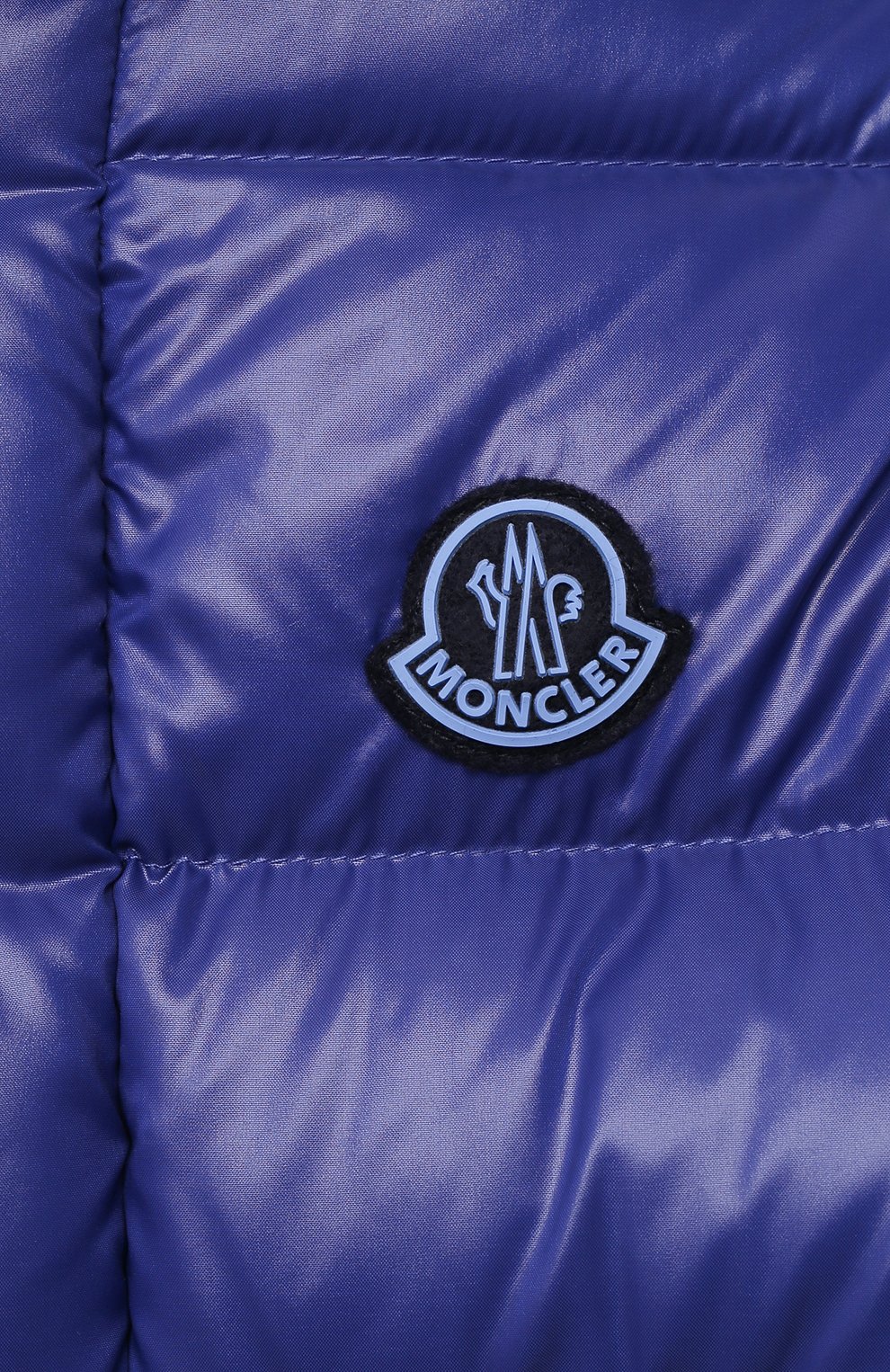 Пуховый комбинезон MONCLER синего цвета по цене 65650 руб., арт. G2-951-1G527-00-68950, фото 3 Пуховый комбинезон MONCLER, арт. G2-951-1G527-00-68950, фото 3