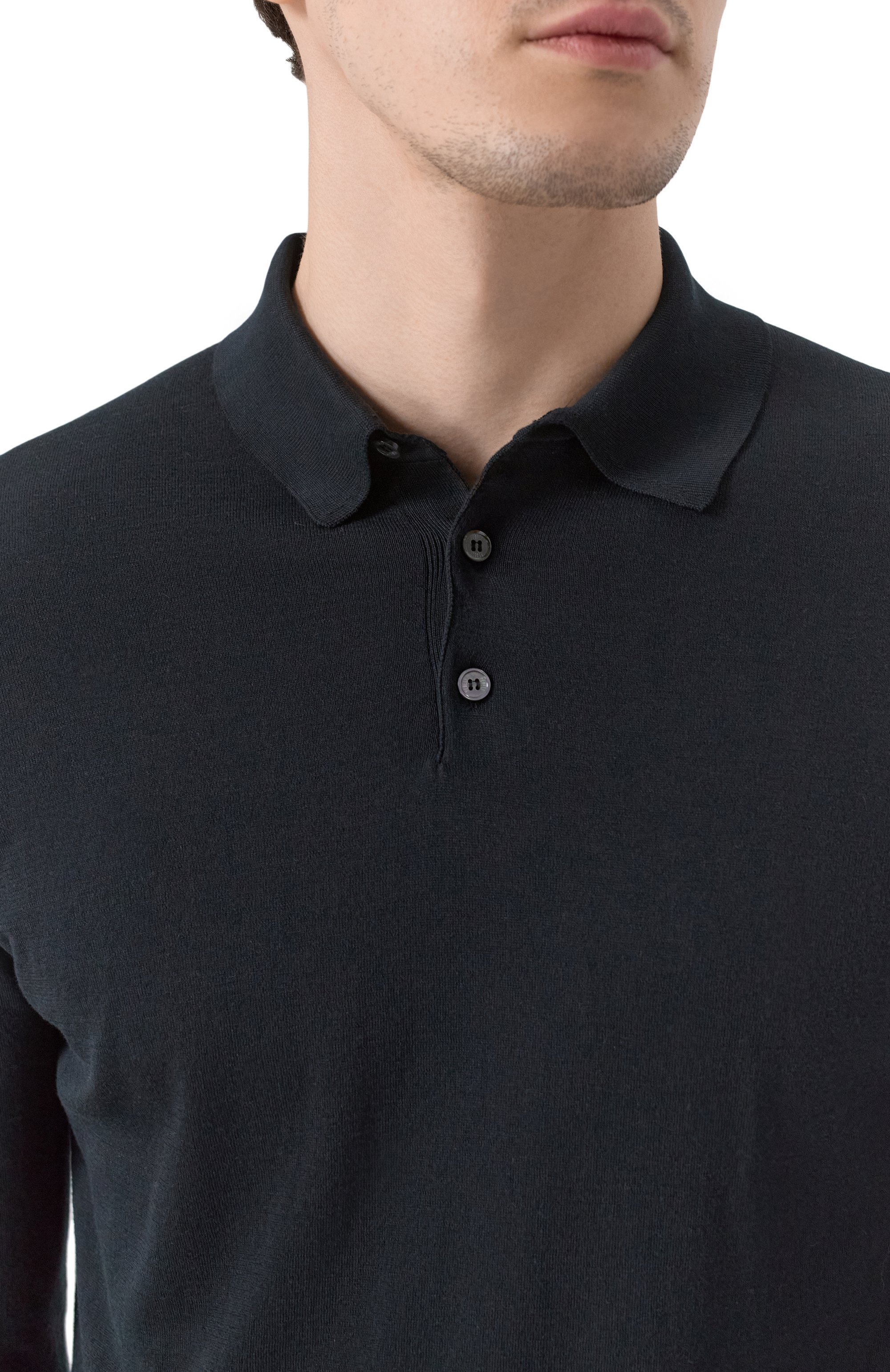 Хлопковое поло FEDELI, арт. 8UED5911, фото 5