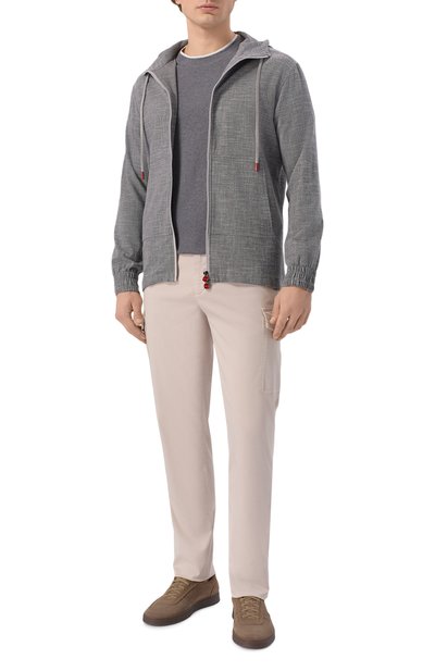 Мужская хлопковая футболка BRUNELLO CUCINELLI, арт. M0B137427