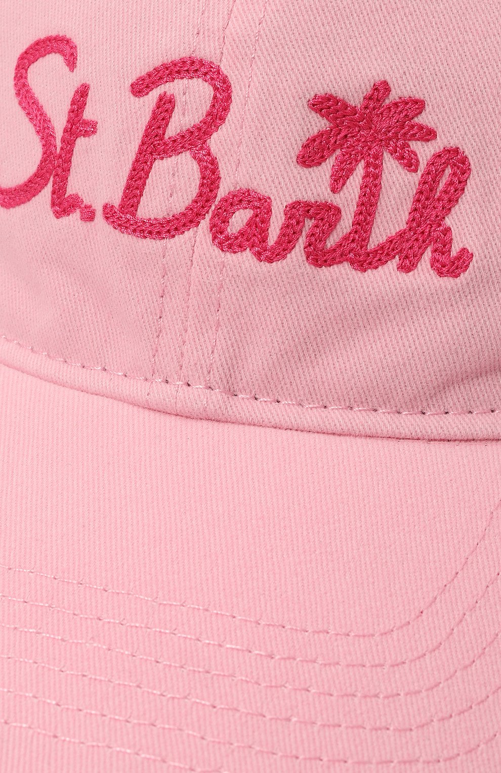 Хлопковая бейсболка MC2 SAINT BARTH розового цвета по цене 5265 руб., арт. STBA/CATCHER W/07751D, фото 4 Хлопковая бейсболка MC2 SAINT BARTH, арт. STBA/CATCHER W/07751D, фото 4