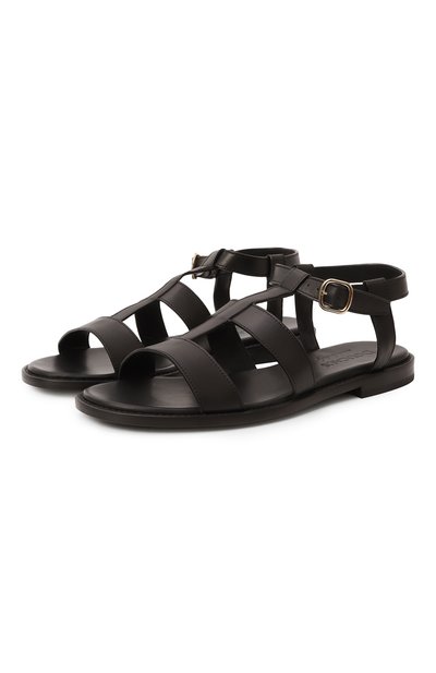 Женские кожаные сандалии DOUCAL'S, арт. DD8774MARNUF073N