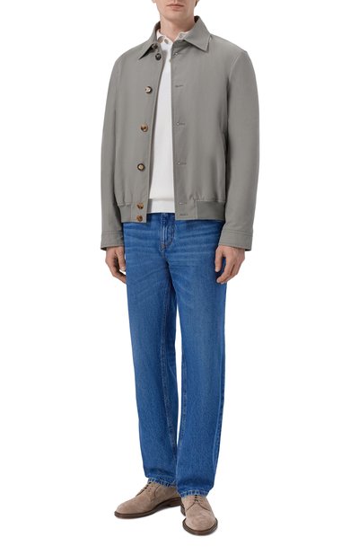 Хлопковый бомбер BRUNELLO CUCINELLI, арт. MY4196407, фото 2