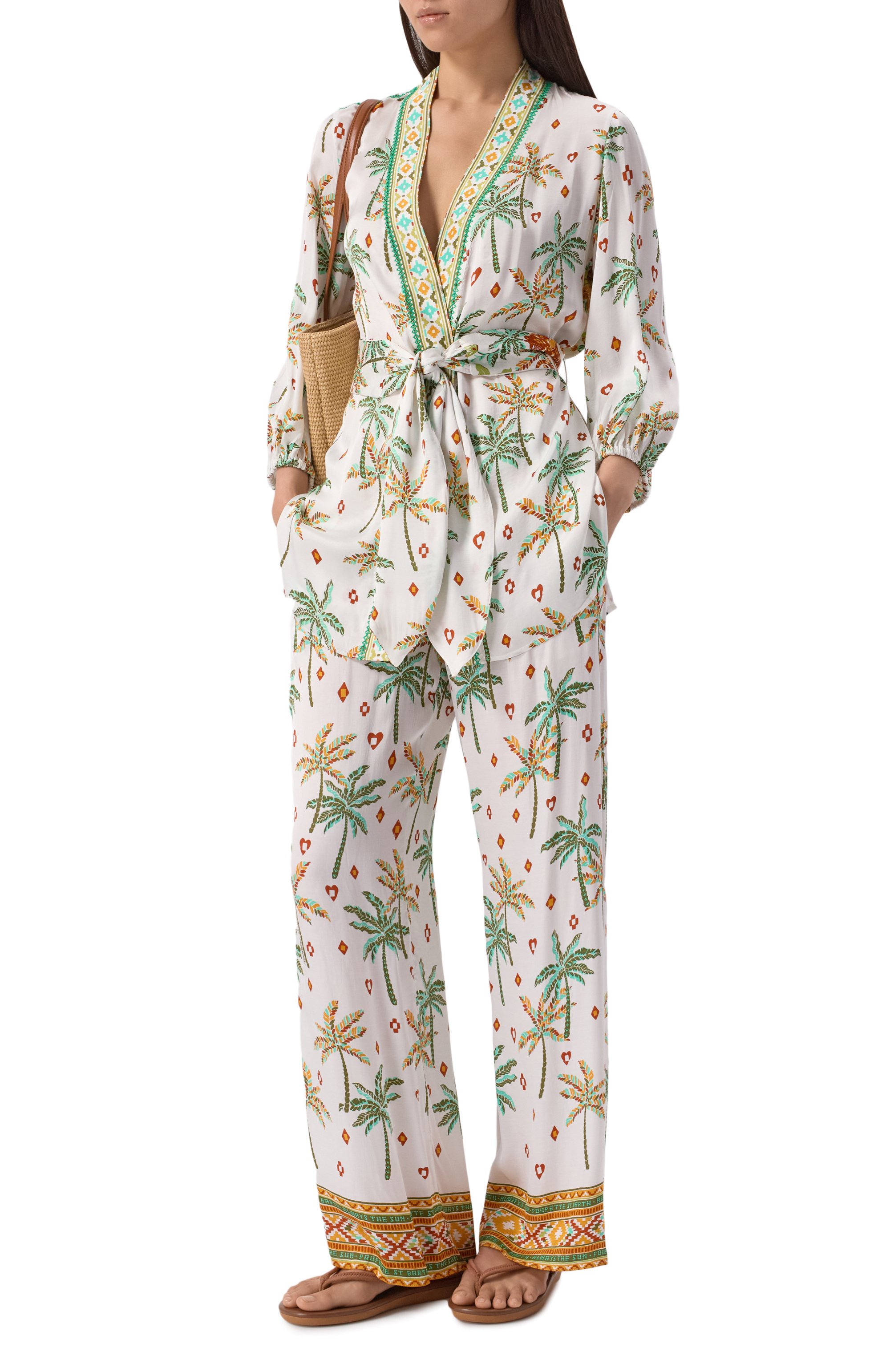 Блузка из вискозы POUPETTE ST BARTH, арт. W7CS25YGEQG, фото 2