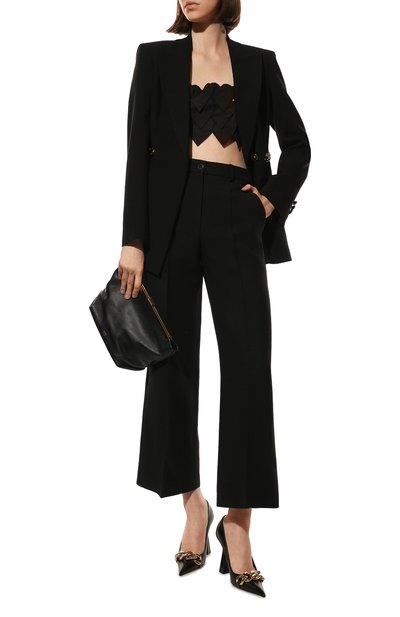 Хлопковый бра-топ MSGM, арт. 3241MDT06 227259, фото 2