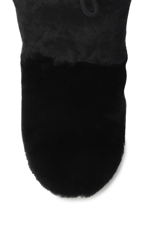 Меховые полусапоги La Plagne из овчины Bogner 32547064 Чёрный  32547064 Фото 6