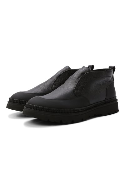 Мужские кожаные ботинки nudd BLU BARRETT, арт. NUD-13152/GUMMY/CERV0 LANA