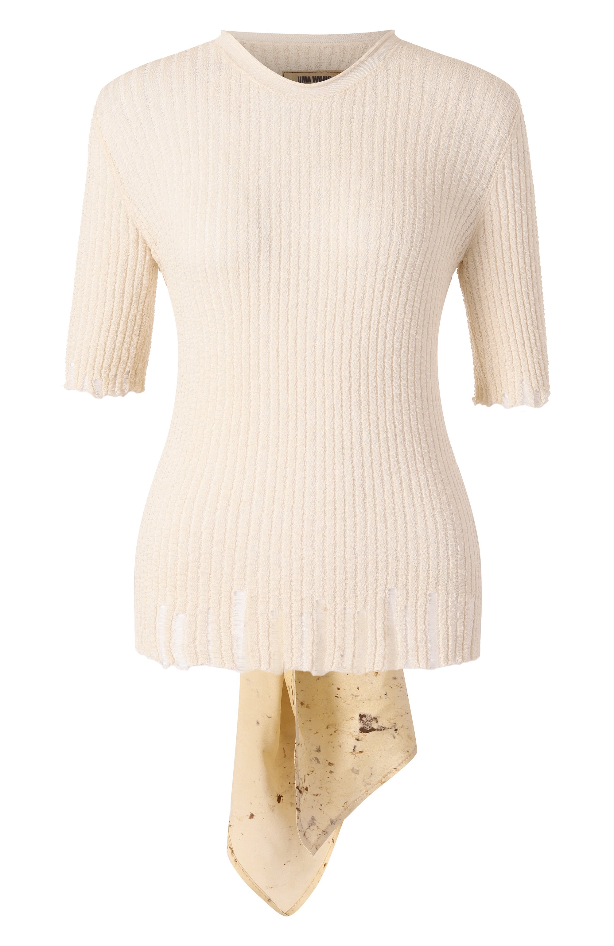 Пуловер из хлопка и шелка UMA WANG, арт. UK7163_, фото 1