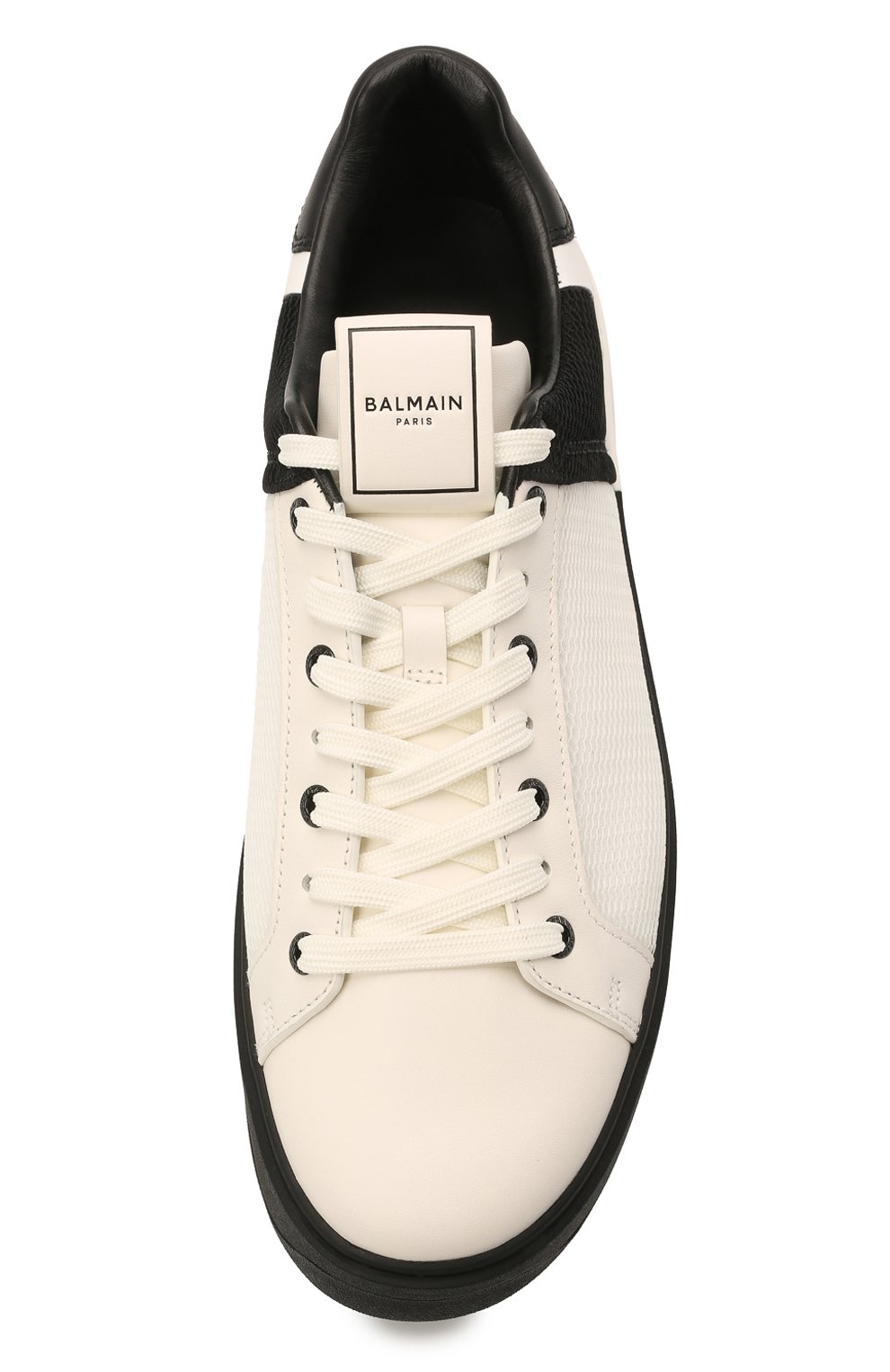 Комбинированные кеды b-court BALMAIN, арт. VM1C251/TM0S, фото 5