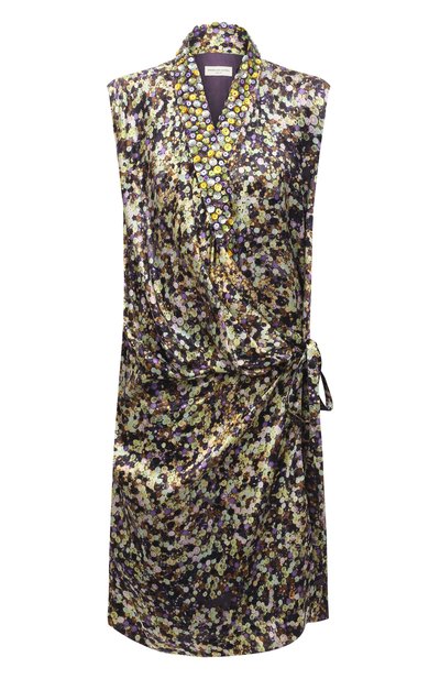 Женское шелковое платье DRIES VAN NOTEN, арт. 221-031082-4040