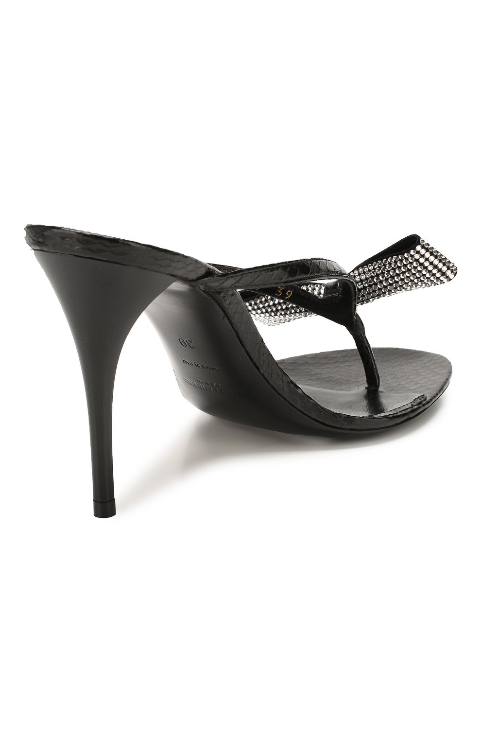 Кожаные мюли lexi SAINT LAURENT, арт. 606419/EX7I0, фото 4