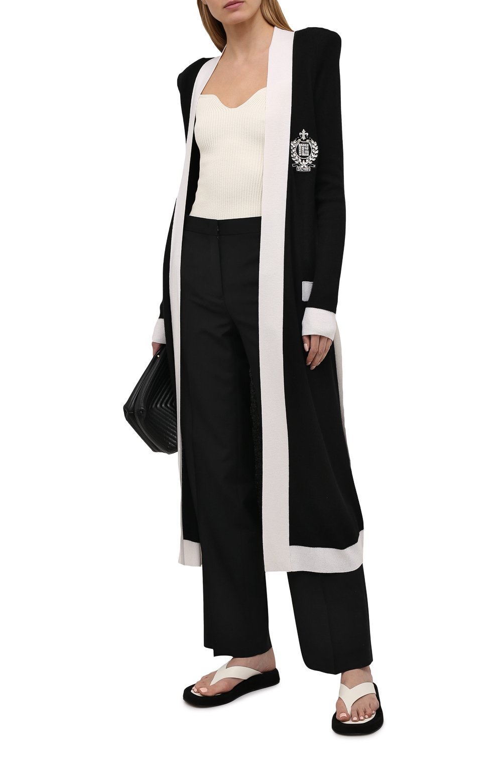 Кардиган из кашемира и шелка BALMAIN, арт. VF2KN005/KA03, фото 2