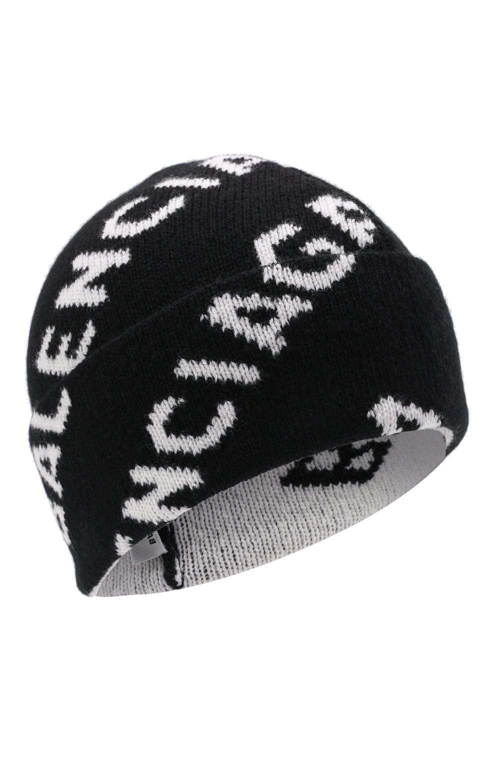 Шерстяная шапка BALENCIAGA черного цвета по цене 25850 руб., арт. 659679/T1567, фото 1 Шерстяная шапка BALENCIAGA, арт. 659679/T1567, фото 1