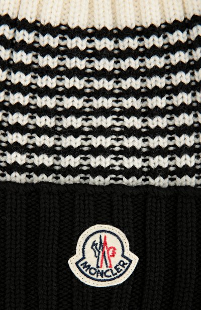 Шерстяная шапка с помпоном MONCLER, арт. B2-091-00351-00-09900, фото 3