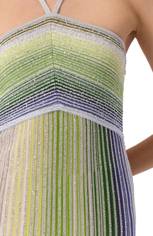 Платье из вискозы Missoni DS25SG13/BK042D Разноцветный  DS25SG13/BK042D Фото 5