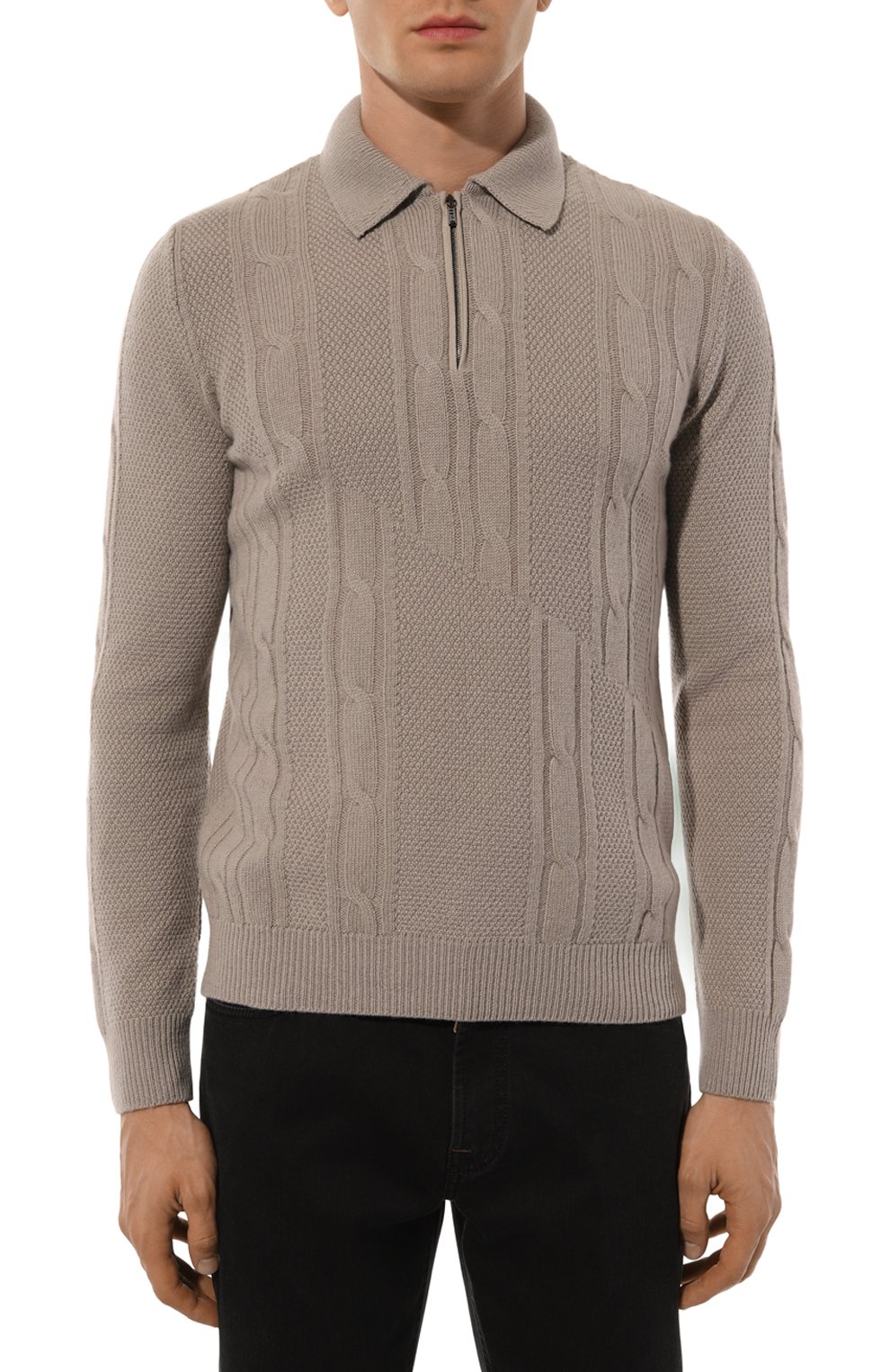 Поло из шерсти и кашемира ZILLI, арт. KZP001M0223VCAB00, фото 3