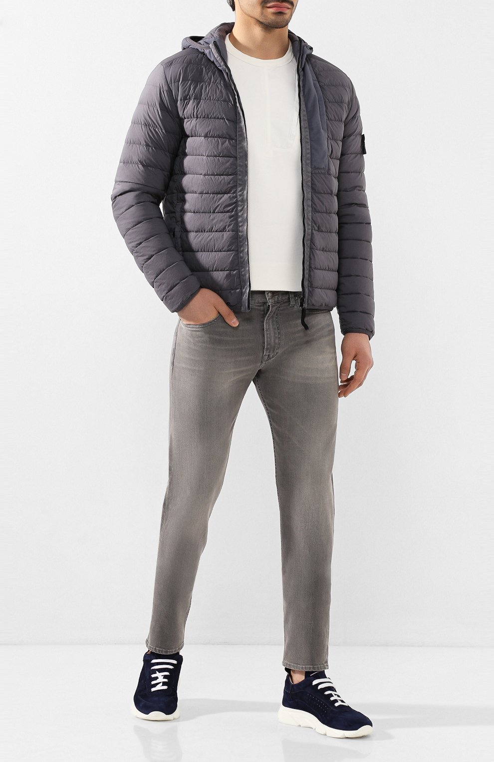 Пуховая куртка STONE ISLAND, арт. 721541225, фото 2