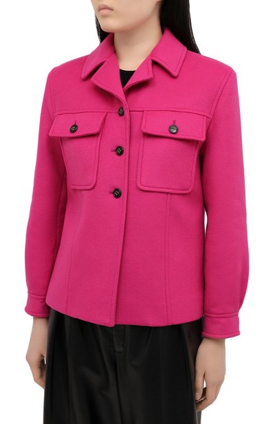 Шерстяной жакет SAINT LAURENT, арт. 636256/Y8B01, фото 3