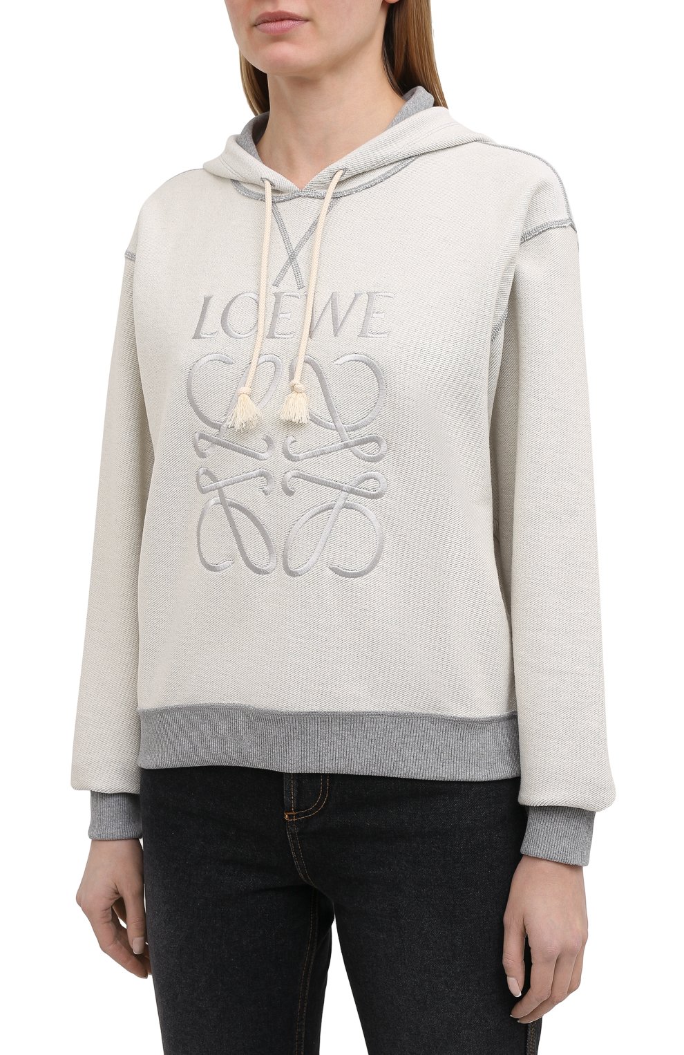 Хлопковое худи LOEWE, арт. S359341X98, фото 3