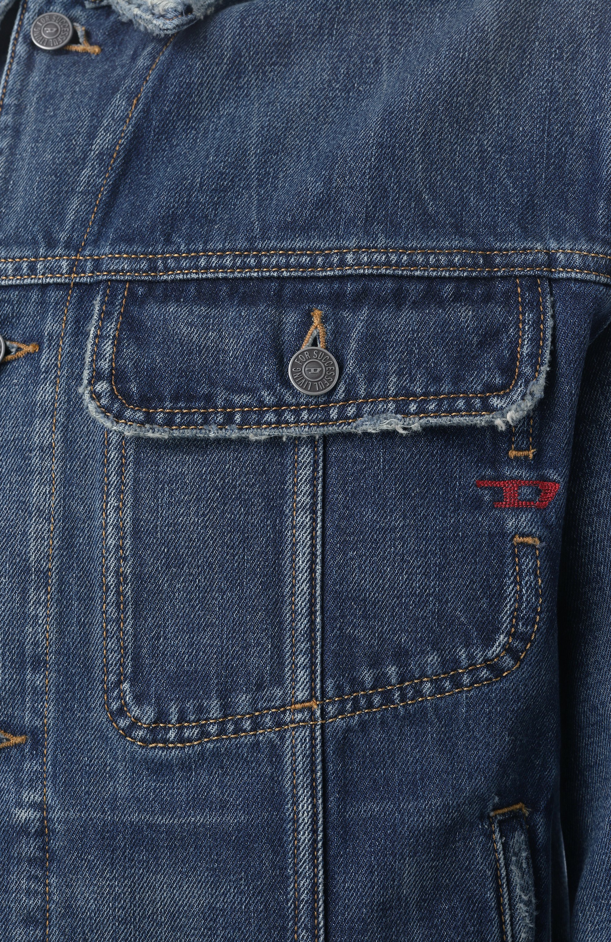 Джинсовая куртка DIESEL, арт. A03885/09L84, фото 6