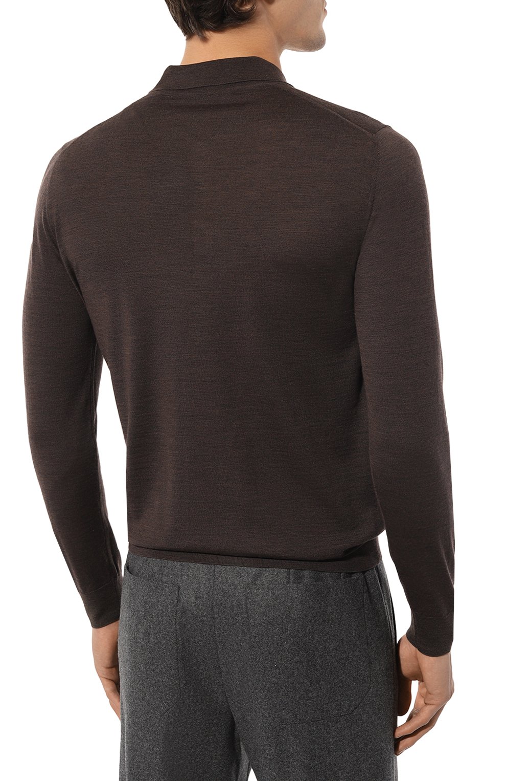 Шерстяное поло CORNELIANI, арт. 94M529-9425126, фото 4