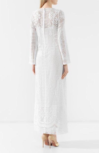 Хлопковое платье DOLCE & GABBANA, арт. F6D0QZ/HHMBC, фото 4