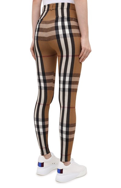 Брюки из вискозы и шелка BURBERRY, арт. 4566766, фото 4